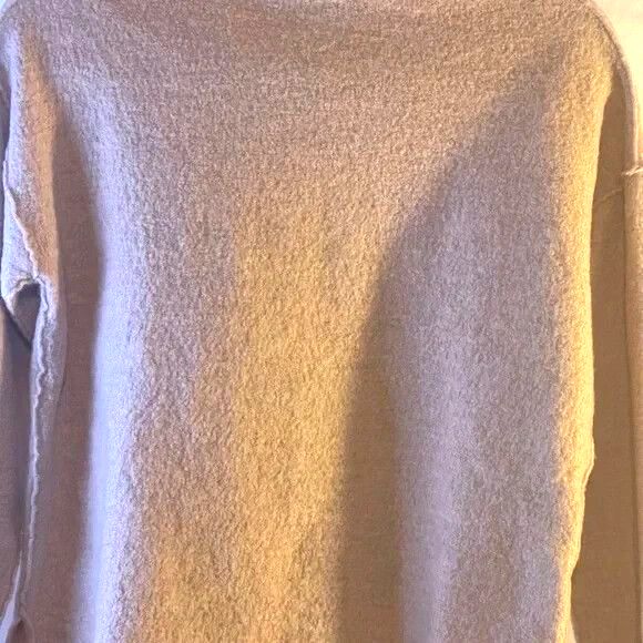 New Eileen Fisher Pink Merino Wool 3/4 Sleeve V-Neck Knit Sweater Wmns Size Xxs
